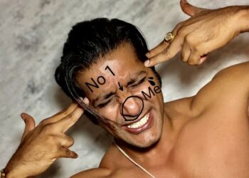 Karanvir Bohra enjoying a moment of tranquility during his social media detox