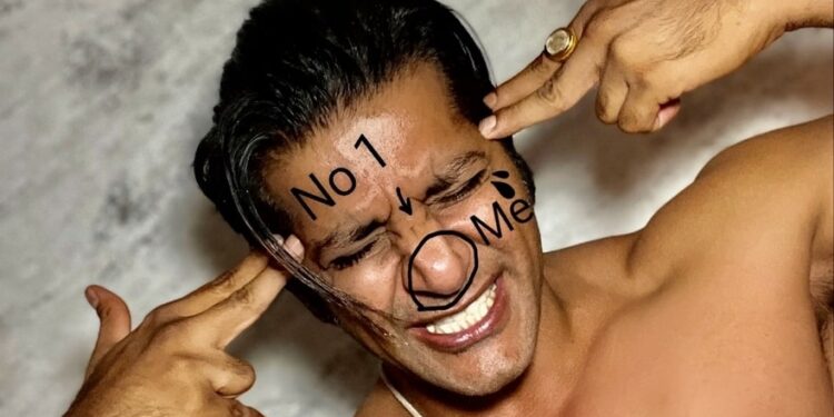 Karanvir Bohra enjoying a moment of tranquility during his social media detox