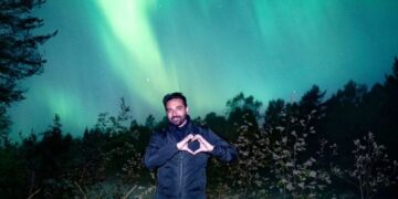 Romanch Mehta gifts himself a birthday trip to the Northern Lights