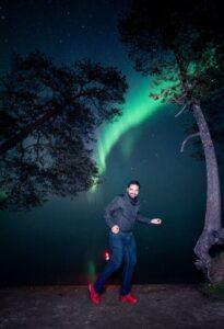 Romanch Mehta on a soul-stirring adventure as he celebrates his birthday under the enchanting Northern Lights. 